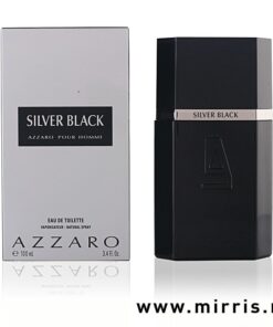 Boca parfema Azzaro Silver Black pored originalne kutije