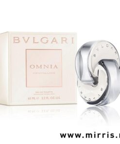 Bočica originalnog parfema Bvlgari Omnia Crystalline i njegova kutija