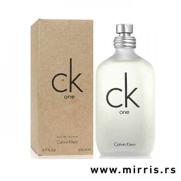 Kutija i boca testera Calvin Klein CK One