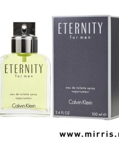 Boca parfema Calvin Klein Eternity For Men pored originalne kutije