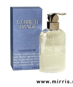 Plava kutija i bočica parfema Cerruti Image