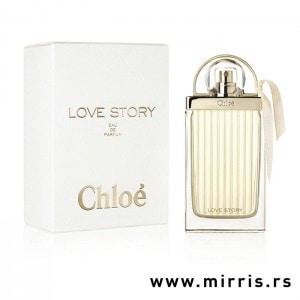 Boca parfema Chloe Love Story pored originalne kutije