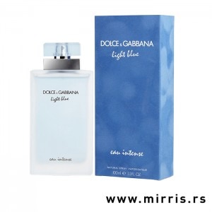 Originalni parfem Dolce & Gabbana Light Blue Intense pored plave kutije