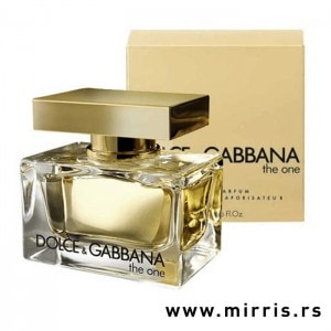 Flašica parfema Dolce & Gabbana The One pored originalne kutije