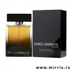 Boca parfema Dolce & Gabbana The One For Men i kutija crne boje