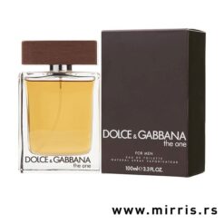 Bočica parfema Dolce&Gabbana The One For Men pored originalne kutije