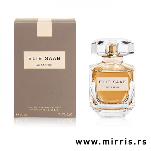 Boca parfema Elie Saab Le Parfum Intense i originalna kutija