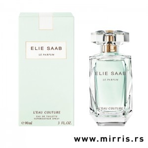 Boca originalnog parfema Elie Saab L'eau Couture pored kutije