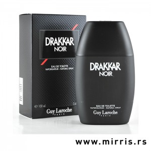 Crna kutija i bočica originalnog parfema Guy Laroche Drakkar Noir