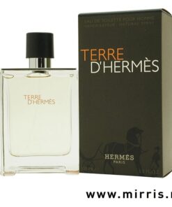 Boca parfema Hermes Terre d´Hermes pored originalne kutije