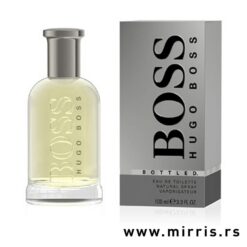 Boca parfema Hugo Boss Bottled i kutija sive boje