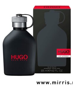 Crna boca parfema Hugo Boss Just Different i originalna kutija
