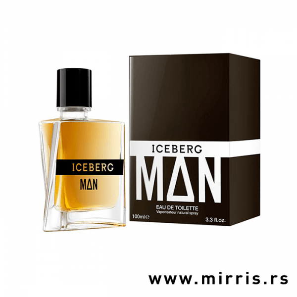 Boca parfema Iceberg Man i originalna crna kutija