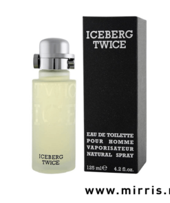 Flašica originalnog mirisa Iceberg Twice Pour Homme i crna kutija
