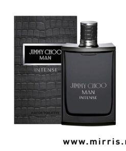 Siva kutija i boca parfema Jimmy Choo Man Intense