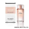 Boca originalnog parfema Karl Lagerfeld Fleur De Pecher pored kutije