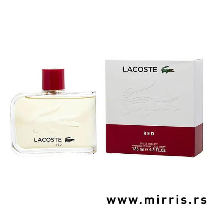 Boca i kutija parfema Lacoste Red