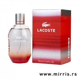 Boca originalnog mirisa Lacoste Red i crvena kutija