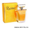 Bočica originalnog parfema Lancome Poeme i žuta kutija