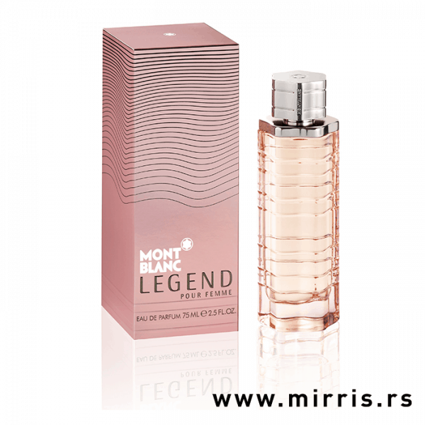 Roze kutija i boca originalnog mirisa Montblanc Legend Pour Femme