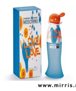 Originalna bočica parfema Moschino Cheap & Chic I Love Love i njegova kutija