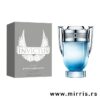 Siva kutija i bočica originalnog parfema Paco Rabanne Invictus Aqua
