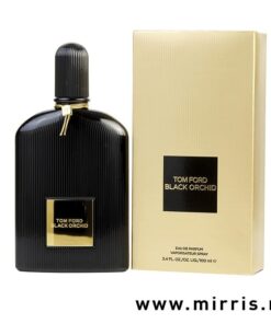 Crna boca parfema Tom Ford Black Orchid i originalna kutija