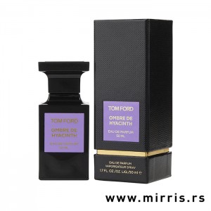 Bočica parfema Tom Ford Ombre Hyacinth i originalna kutija
