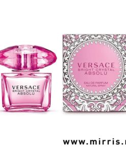 Boca parfema Versace Bright Crystal Absolu i originalna kutija