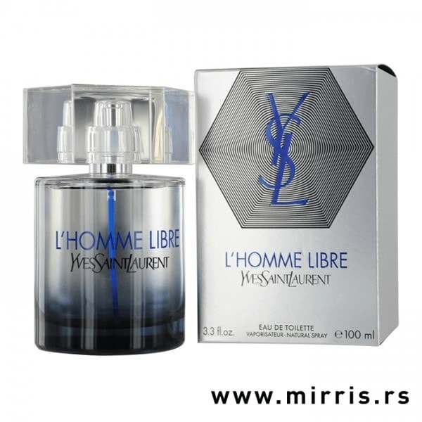 Bočica parfema Yves Saint Laurent L'Homme Libre i originalna kutija
