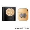 Bočica originalnog parfema Gucci Guilty Intense zlatne boje i crna kutija