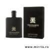 Bočica originalnog parfema Trussardi Black Extreme pored kutije crne boje