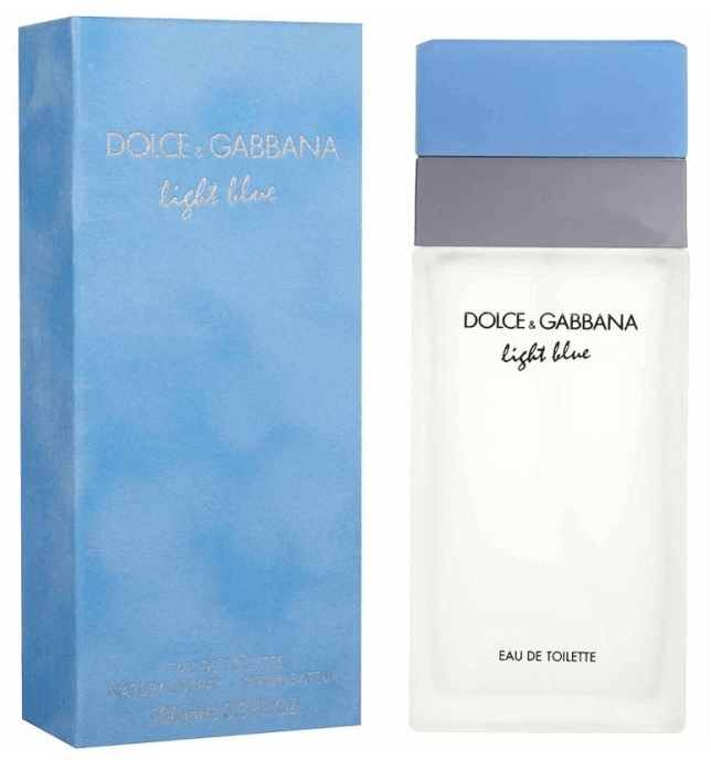 Najbolji ženski parfemi za 2022. godinu: Dolce & Gabbana Light Blue pored kutije