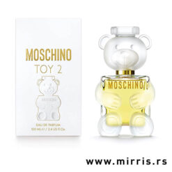 Originalni parfem Moschino Toy 2 pored kutije