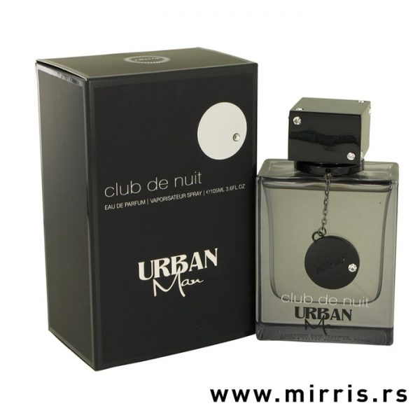 Boca parfema Armaf Club De Nuit Urban Man i kutija crne boje