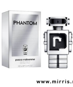 Boca muškog parfema Paco Rabanne Phantom pored kutije