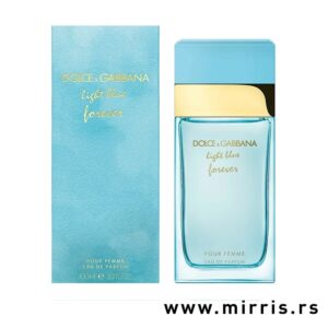 Boca parfema Dolce & Gabbana Light Blue Forever pored originalne kutije