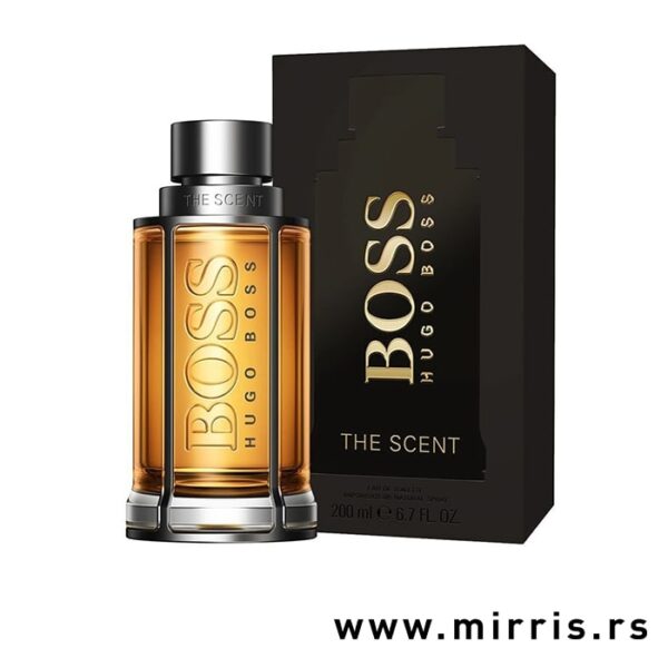 Boca parfema Hugo Boss The Scent For Men i kutija crne boje