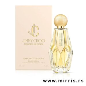 Boca ženskog parfema Jimmy Choo Radiant Tuberose i originalna kutija