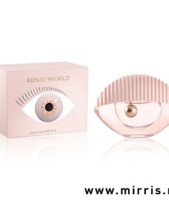 Boca ženskog parfema Kenzo World Eau de Toilette i njegova kutija