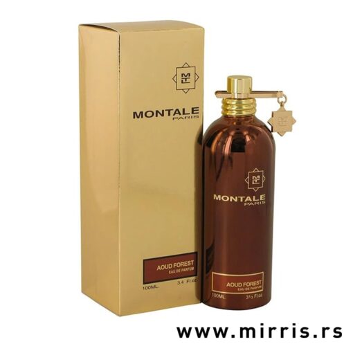 Boca parfema Montale Aoud Forest pored originalne kutije