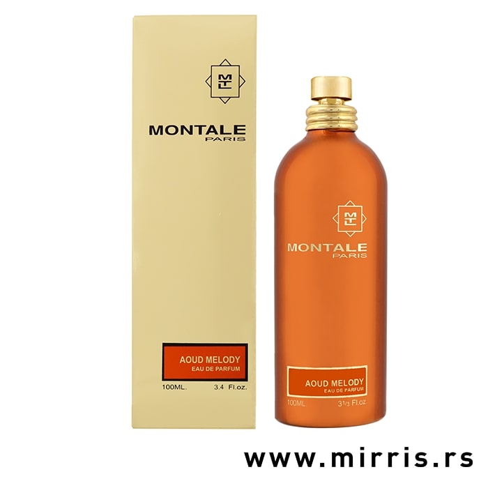 Boca parfema Montale Aoud Melody pored originalne kutije