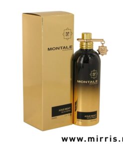 Bočica unisex parfema Montale Aoud Night i originalna kutija