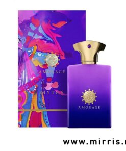 Boca parfema Amouage Myths Man pored originalne kutije
