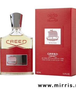 Boca parfema Creed Viking i crvena kutija