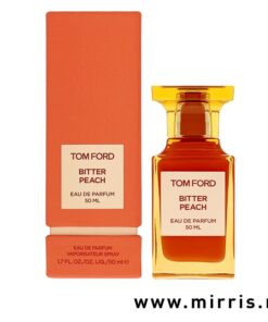 Bočica parfema Tom Ford Bitter Peach i narandžasta kutija
