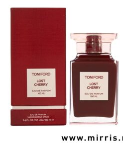 Boca parfema Tom Ford Lost Cherry i kutija crvene boje