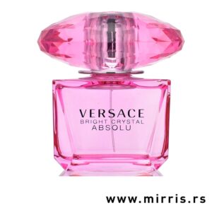 Roze bočica parfema Versace Bright Crystal Absolu