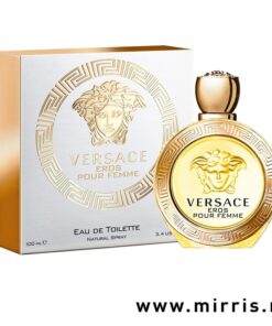 Boca parfema Versace Eros Pour Femme Eau de Toilette pored originalne kutije