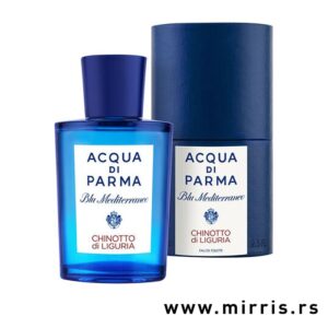 Boca parfema Acqua di Parma Blu Mediterraneo Chinotto di Liguria i kutija plave boje